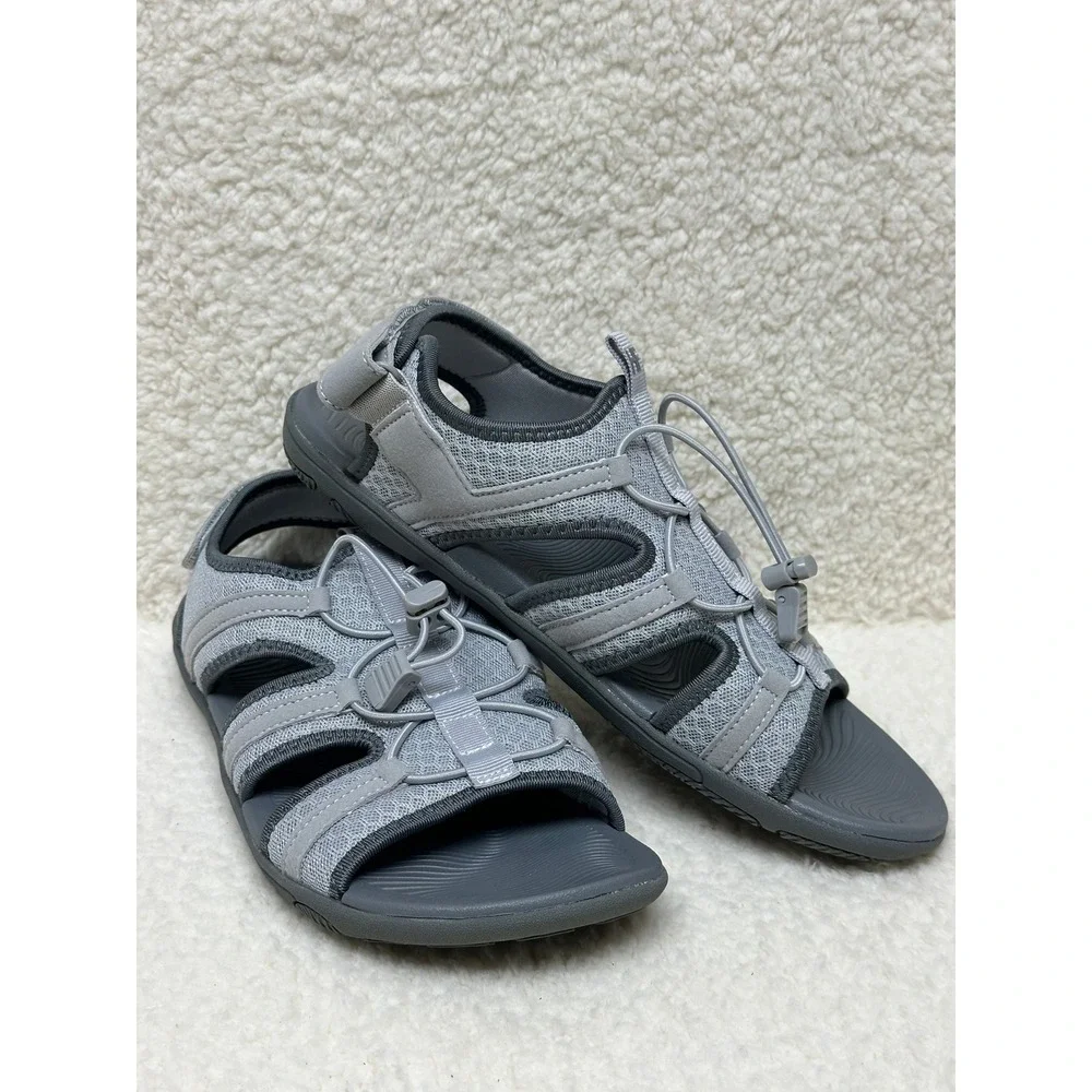 Hike Footwear Baresandals Grey Minimalist Athletic Hiking Shoes W 9/9.5 Unisex